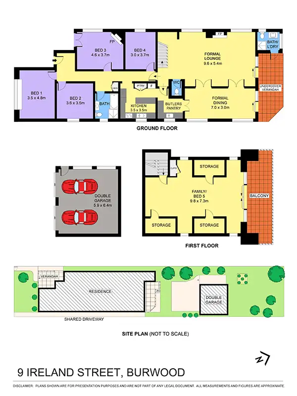 Floorplan of Homely house listing, 9 Ireland Street, Burwood NSW 2134