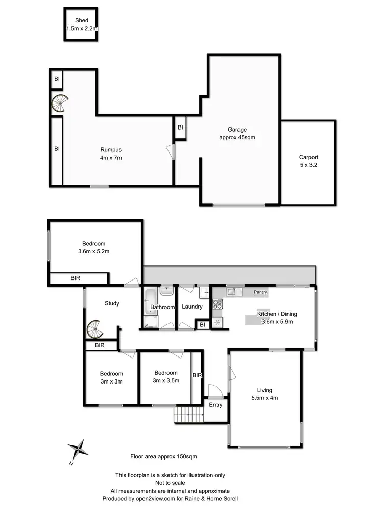 Floorplan of Homely house listing, 21 Banawarra Road, Geilston Bay TAS 7015