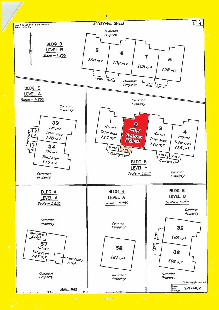 Floorplan of Homely apartment listing, 2/81-85 Cedar Road, Palm Cove QLD 4879