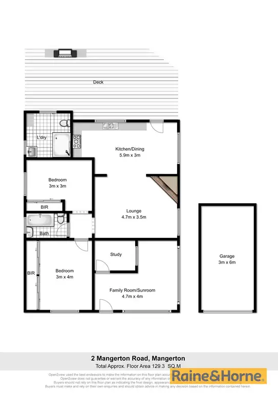 Floorplan of Homely house listing, 2 Mangerton Road, Mangerton NSW 2500