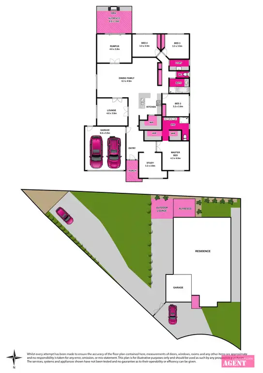 Floorplan of Homely house listing, 5 Manche Court, Highton VIC 3216