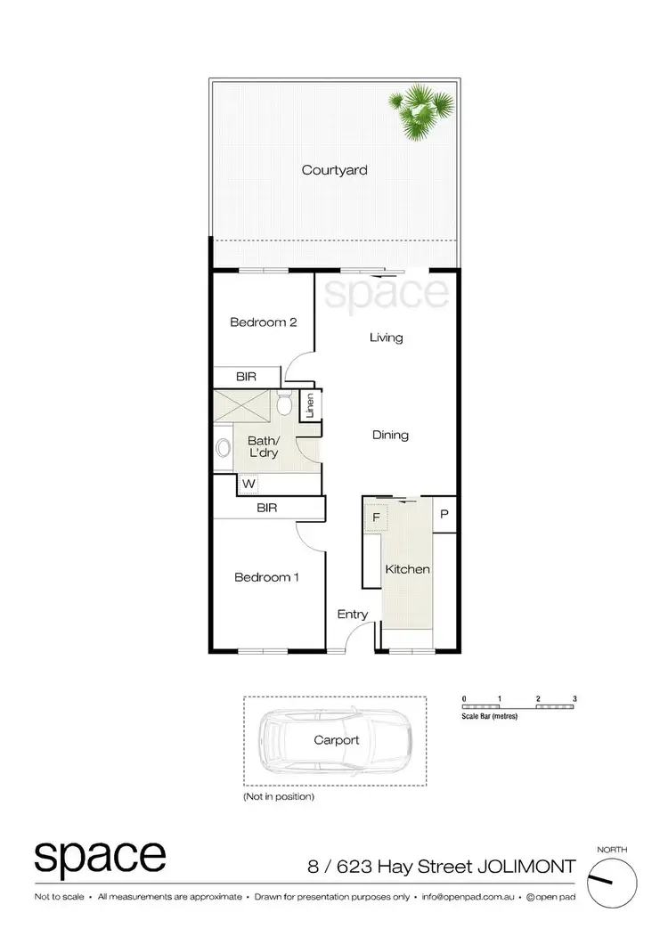 Floorplan of Homely house listing, 8/623-625 Hay Street, Jolimont WA 6014