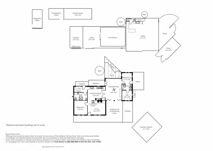 Floorplan of Homely house listing, 534 Mawson Road, Lenswood SA 5240