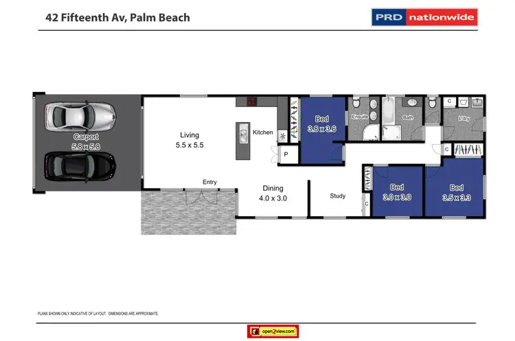Floorplan of Homely house listing, 42 Fifteenth Avenue, Palm Beach QLD 4221