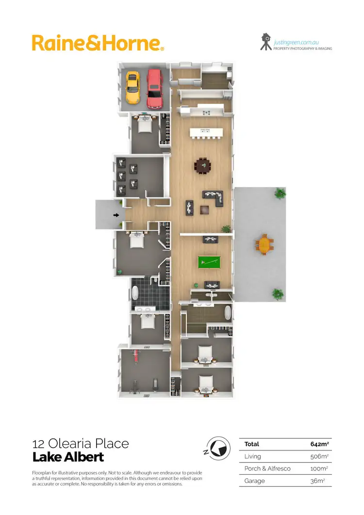 Floorplan of Homely house listing, 12 Olearia Place, Lake Albert NSW 2650
