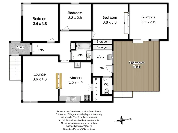 Floorplan of Homely house listing, 24 Mark Street, Hillcrest TAS 7320