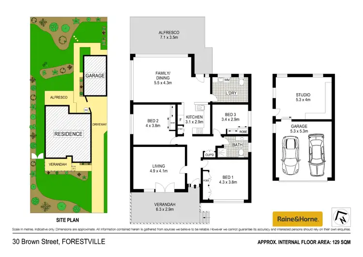 Floorplan of Homely house listing, 30 Brown Street, Forestville NSW 2087