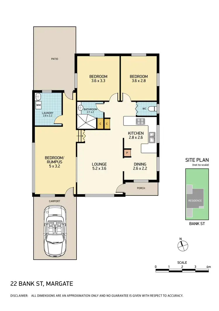 Floorplan of Homely house listing, 22 Bank Street, Margate QLD 4019