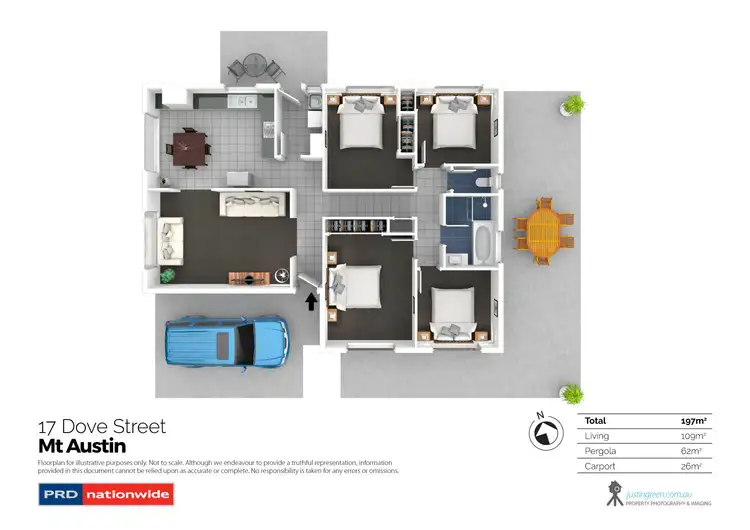 Floorplan of Homely house listing, 17 Dove Street, Mount Austin NSW 2650