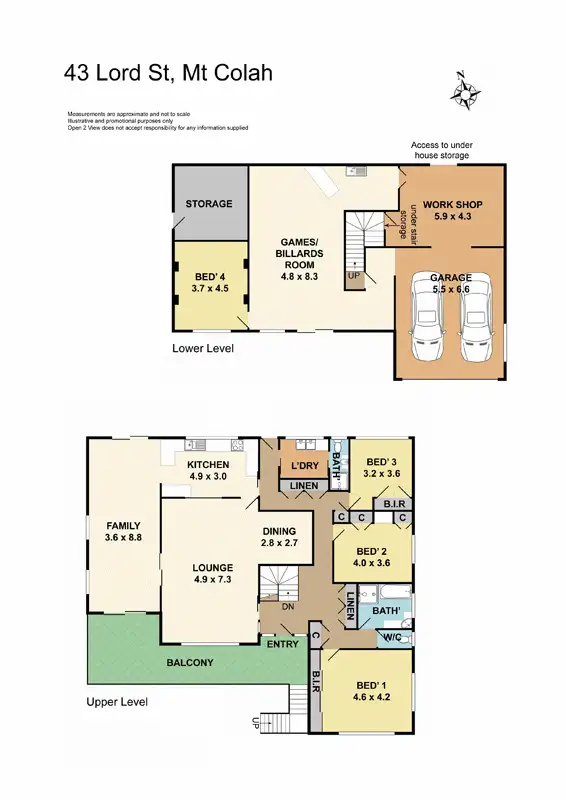 Floorplan of Homely house listing, 43 Lord Street, Mount Colah NSW 2079