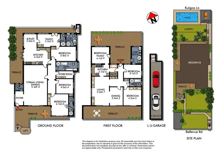 Floorplan of Homely house listing, 159 Bellevue Road, Bellevue Hill NSW 2023