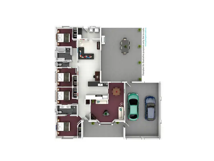 Floorplan of Homely house listing, 13 Lamilla Street, Glenfield Park NSW 2650