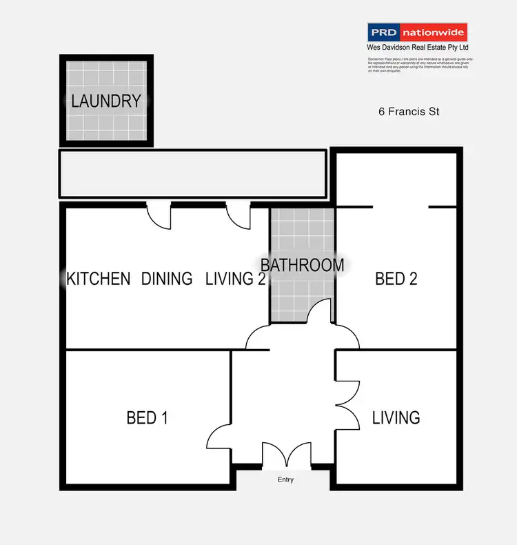 Floorplan of Homely house listing, 6 Francis Street, Horsham VIC 3400