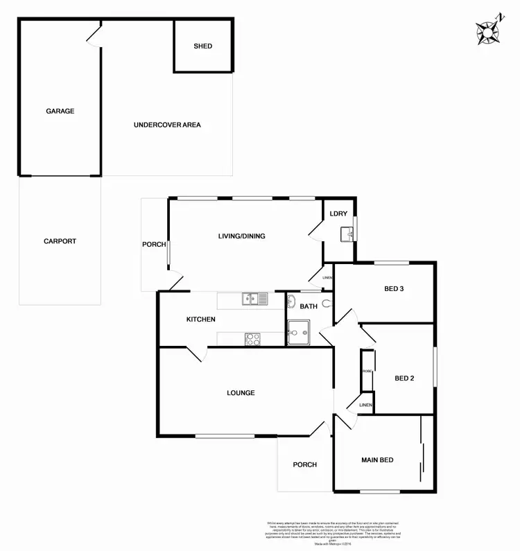 Floorplan of Homely house listing, 55 Curtin Street, East Maitland NSW 2323