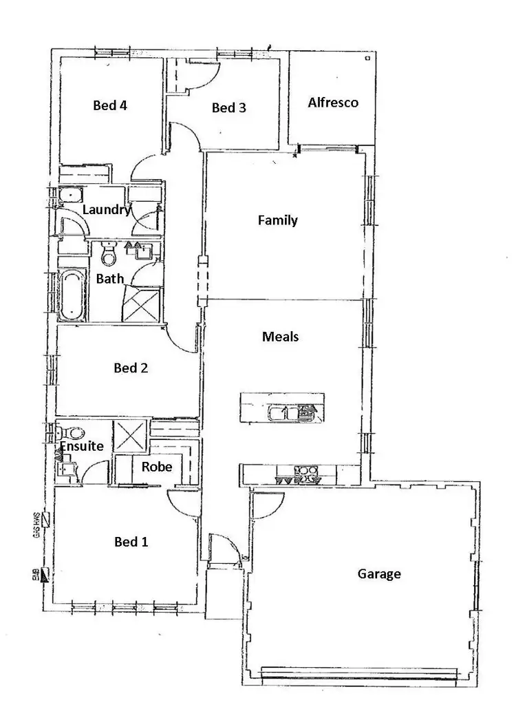 Floorplan of Homely house listing, 46 Winter Street, Mudgee NSW 2850