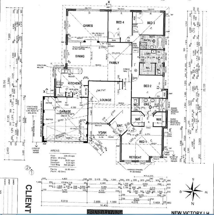 Floorplan of Homely house listing, 43 Waring Heights, Baldivis WA 6171
