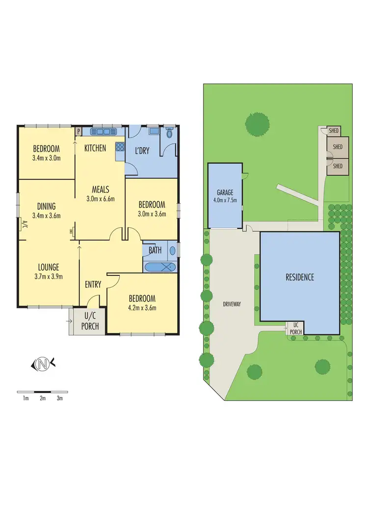 Floorplan of Homely house listing, 22 Camperdown Avenue, Sunshine North VIC 3020