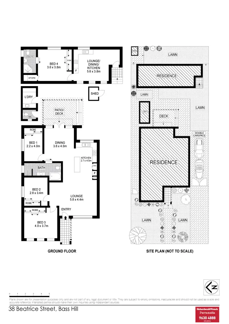 Floorplan of Homely house listing, 38 Beatrice Street, Bass Hill NSW 2197