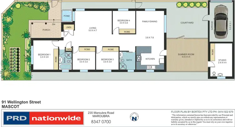 Floorplan of Homely house listing, 91 Wellington Street, Mascot NSW 2020