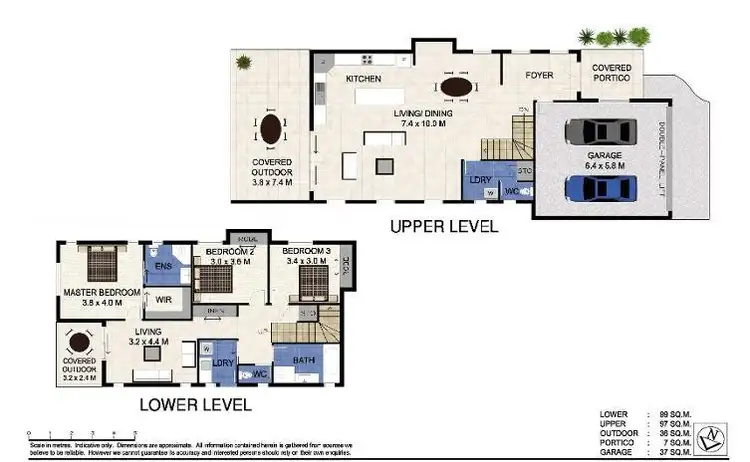 Floorplan of Homely semi-detached listing, 2 / 243 Darlington Drive, Banora Point NSW 2486
