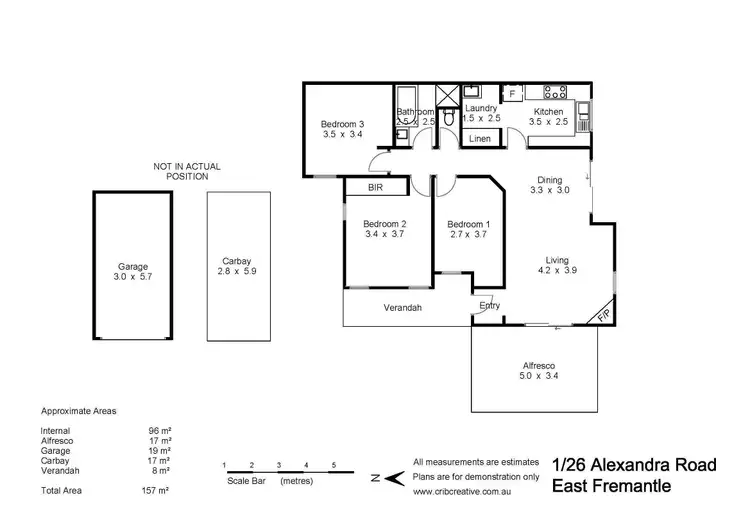 Floorplan of Homely house listing, 1/26 Alexandra Road, East Fremantle WA 6158