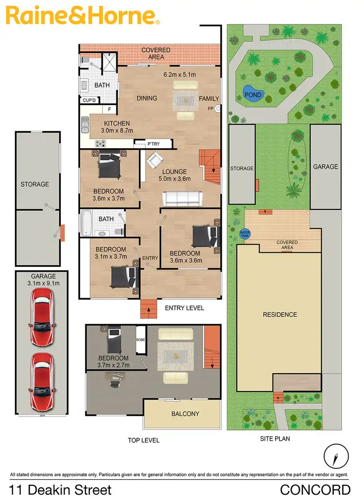 Floorplan of Homely house listing, 11 Deakin Street, Concord NSW 2137