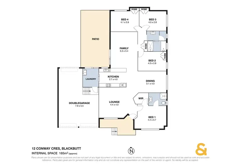 Floorplan of Homely house listing, 12 Conway Crescent, Blackbutt NSW 2529