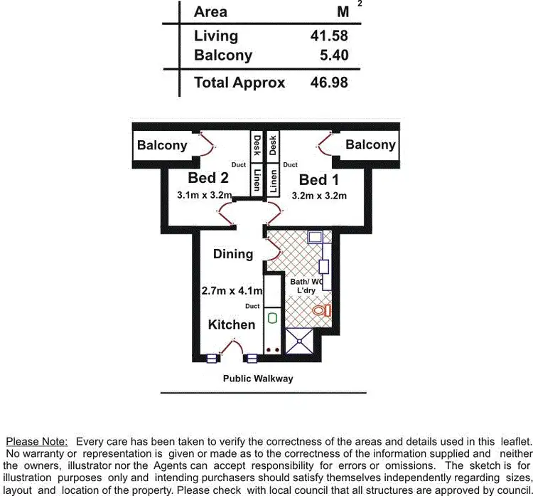 Floorplan of Homely apartment listing, 404/235-237 Pirie Street, Adelaide SA 5000