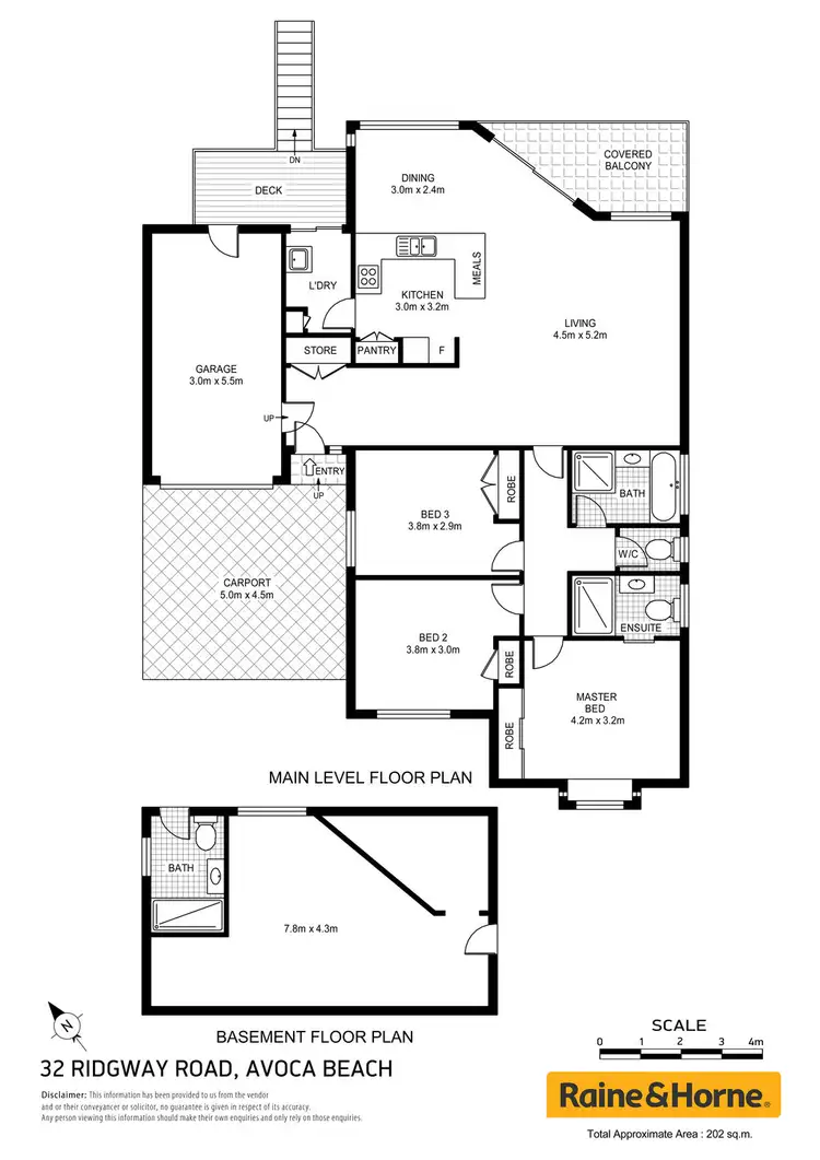 Floorplan of Homely house listing, 32 Ridgway Road, Avoca Beach NSW 2251