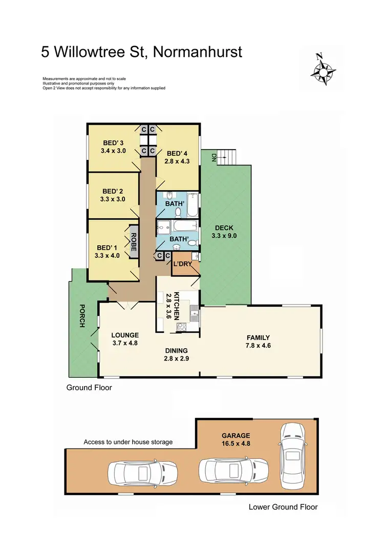 Floorplan of Homely house listing, 5 Willowtree Street, Normanhurst NSW 2076