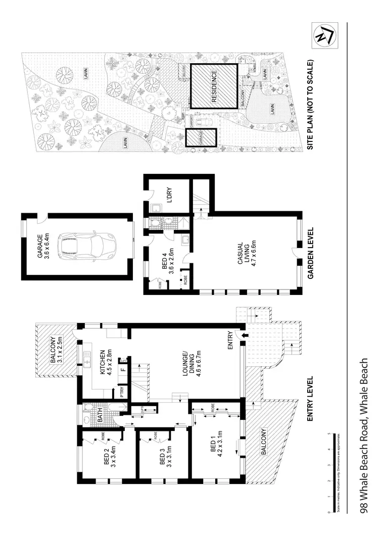 Floorplan of Homely house listing, 98 Whale Beach Road, Avalon NSW 2107