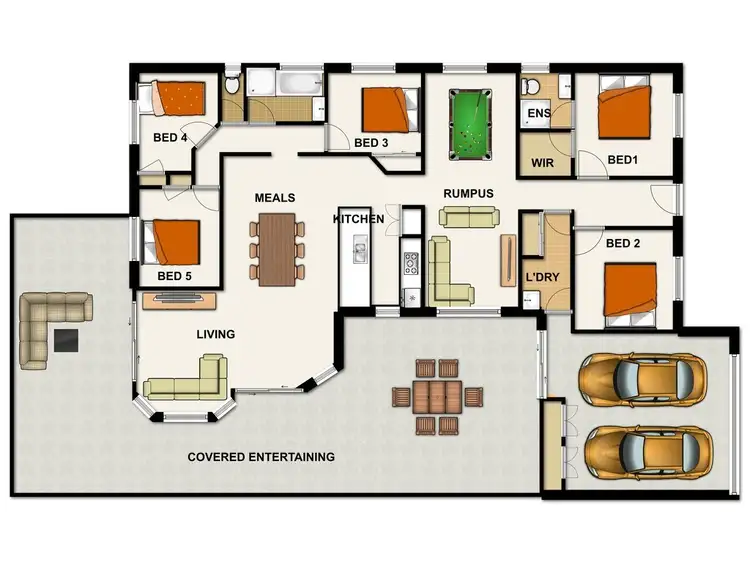 Floorplan of Homely house listing, 10 Farrier Ct, New Beith QLD 4124