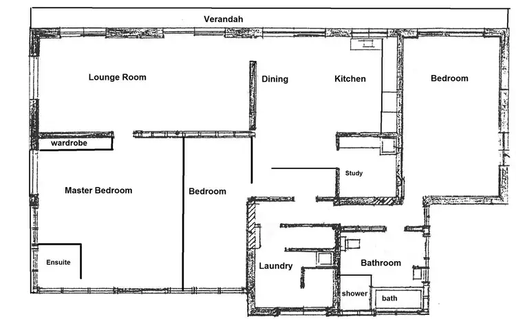 Floorplan of Homely house listing, 94 Molesworth Road, New Norfolk TAS 7140