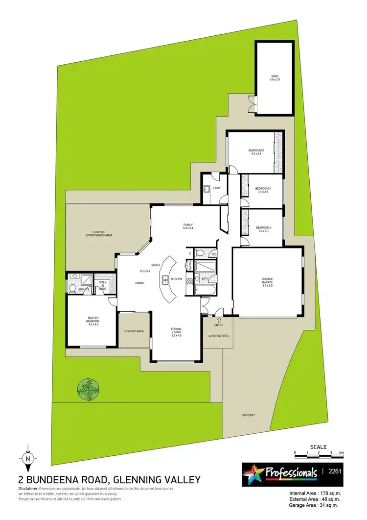 Floorplan of Homely house listing, 2 Bundeena Road, Glenning Valley NSW 2261