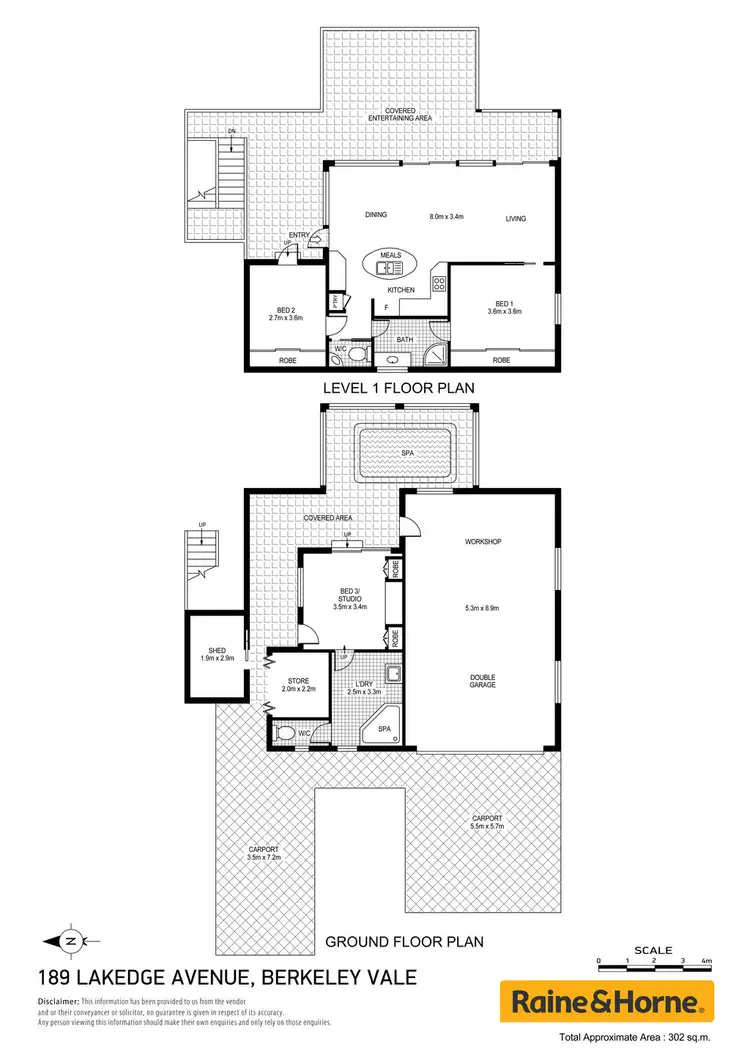 Floorplan of Homely house listing, 189 Lakedge Avenue, Berkeley Vale NSW 2261