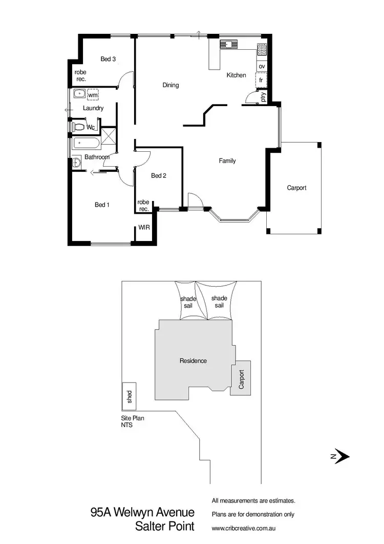 Floorplan of Homely house listing, 95A Welwyn Avenue, Salter Point WA 6152