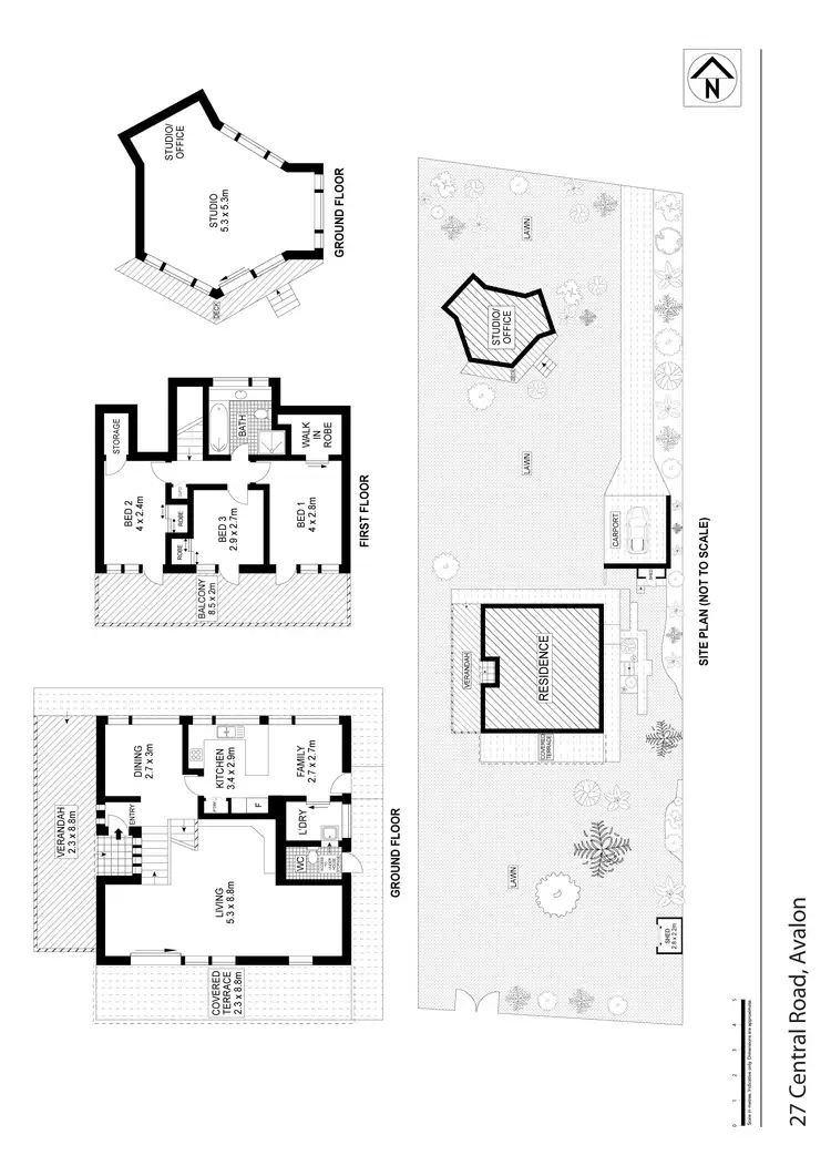Floorplan of Homely house listing, 27 Central Road, Avalon NSW 2107