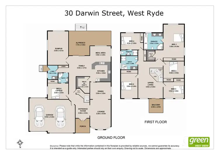 Floorplan of Homely house listing, 30 Darwin Street, West Ryde NSW 2114