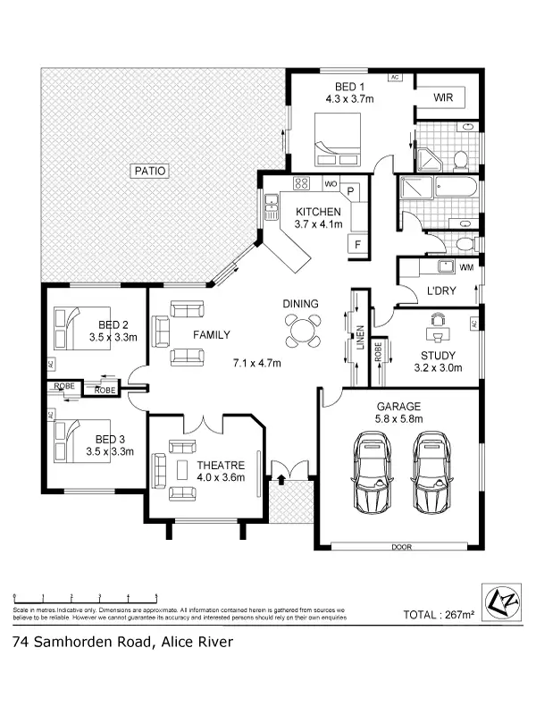Floorplan of Homely house listing, 74 Samhordern Road, Alice River QLD 4817