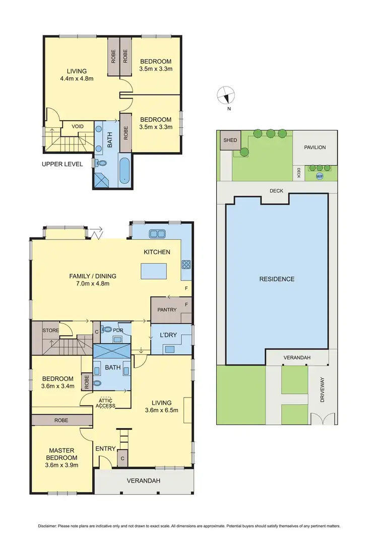 Floorplan of Homely house listing, 51 Peel Street, Newport VIC 3015
