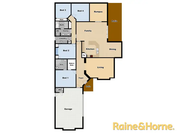 Floorplan of Homely house listing, 26 Lachlan Way, Dubbo NSW 2830