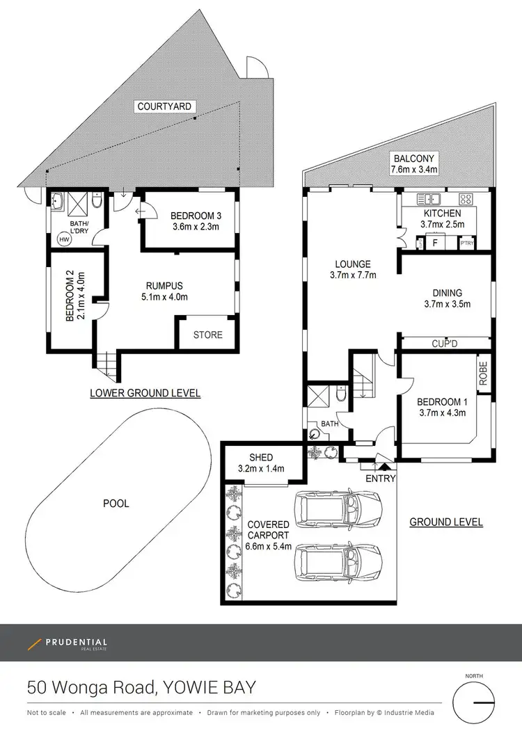 Floorplan of Homely house listing, 50 Wonga Road, Yowie Bay NSW 2228