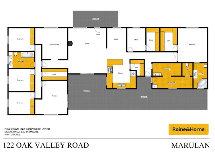 Floorplan of Homely rural property listing, 122 Oakvalley Rd, Marulan NSW 2579