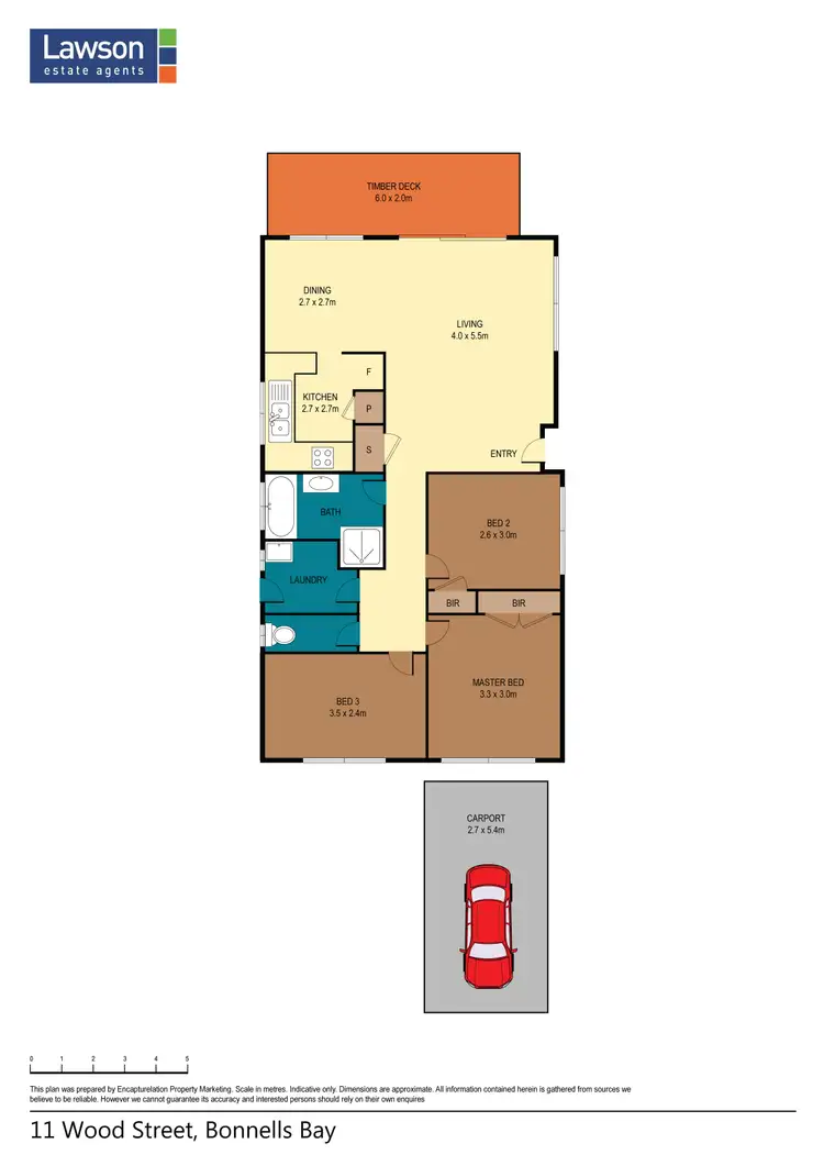 Floorplan of Homely house listing, 11 Wood Street, Bonnells Bay NSW 2264