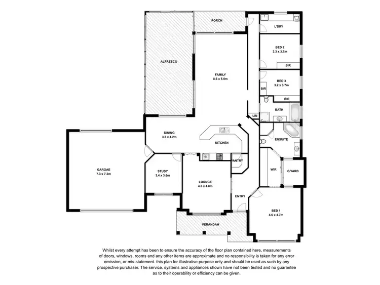 Floorplan of Homely house listing, 10 James Cook Avenue, Mount Gambier SA 5290