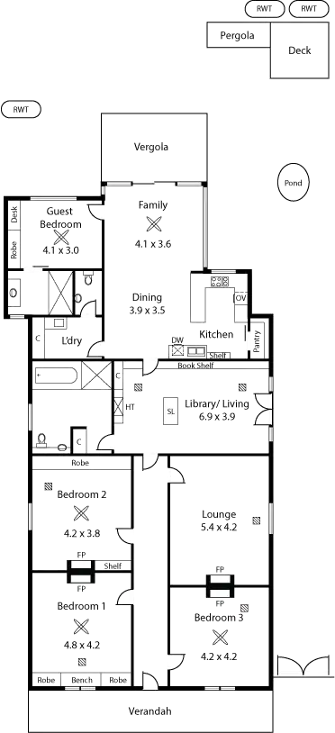 Floorplan of Homely house listing, Address available on request