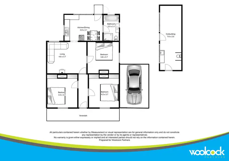 Floorplan of Homely house listing, 13 Crescent Grove, West Launceston TAS 7250