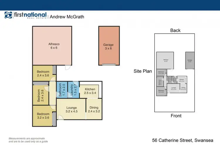 Floorplan of Homely house listing, 56 Catherine Street, Swansea NSW 2281