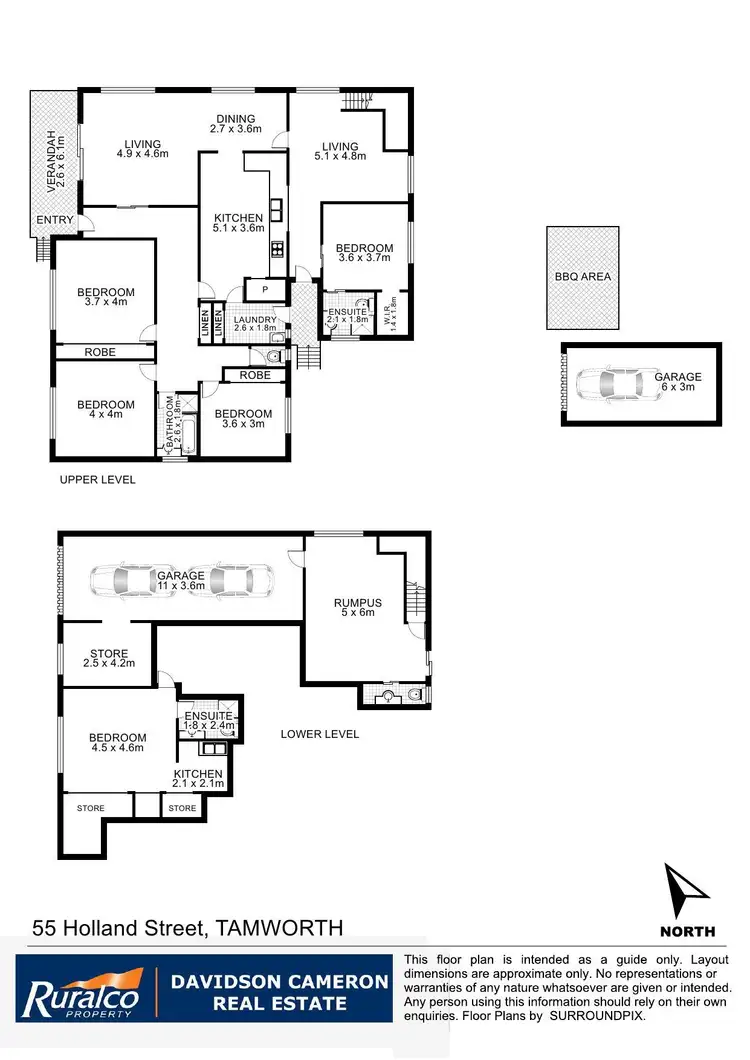Floorplan of Homely house listing, 55 Holland Street, Tamworth NSW 2340