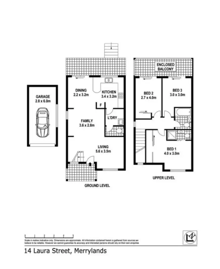 Floorplan of Homely house listing, 14 Laura Street, Merrylands NSW 2160